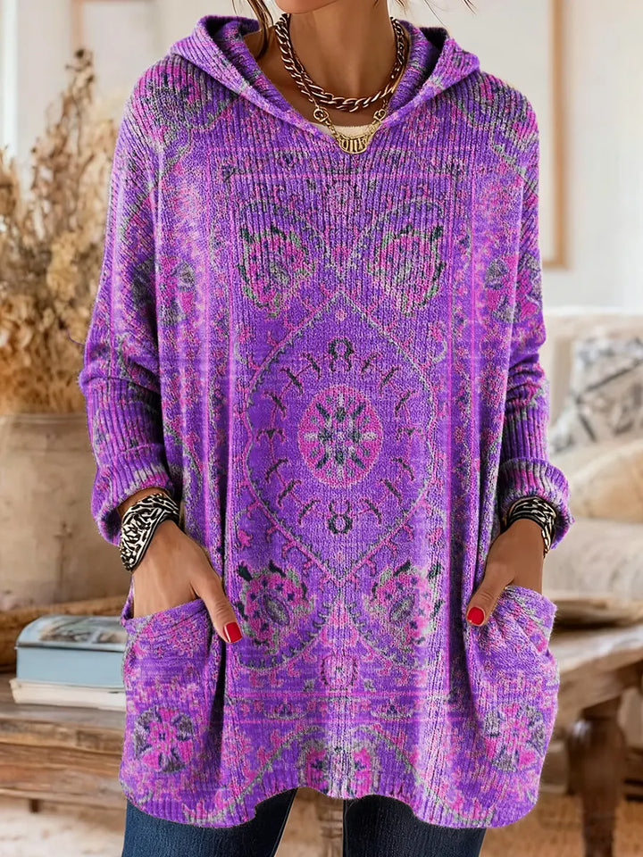 Linda – Retro Hooded Tunic