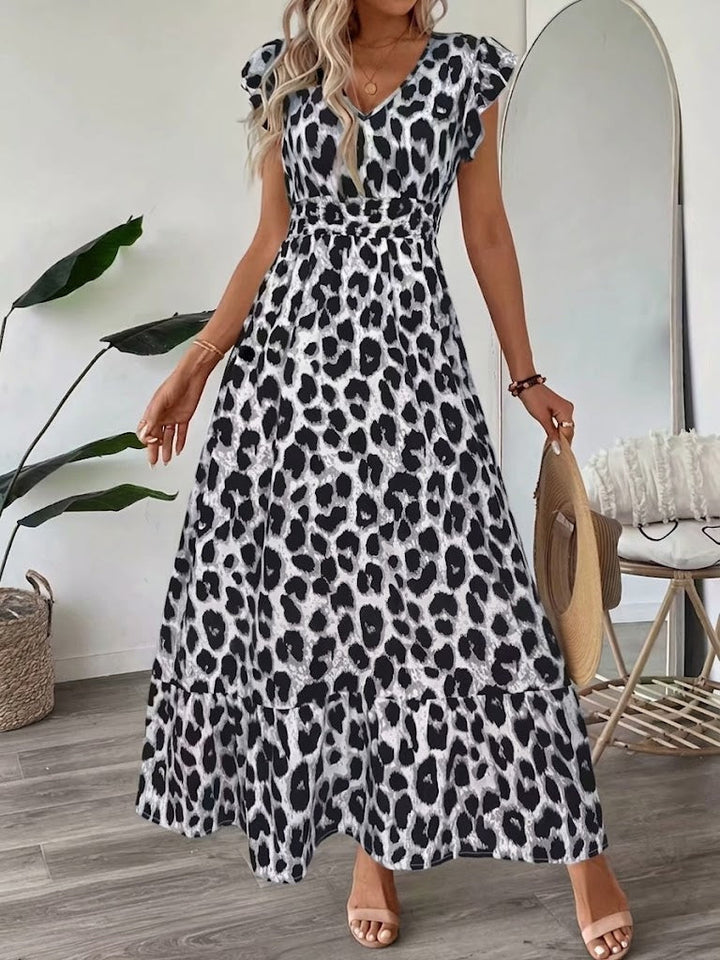 Cynthia – Baroque Maxi Dress