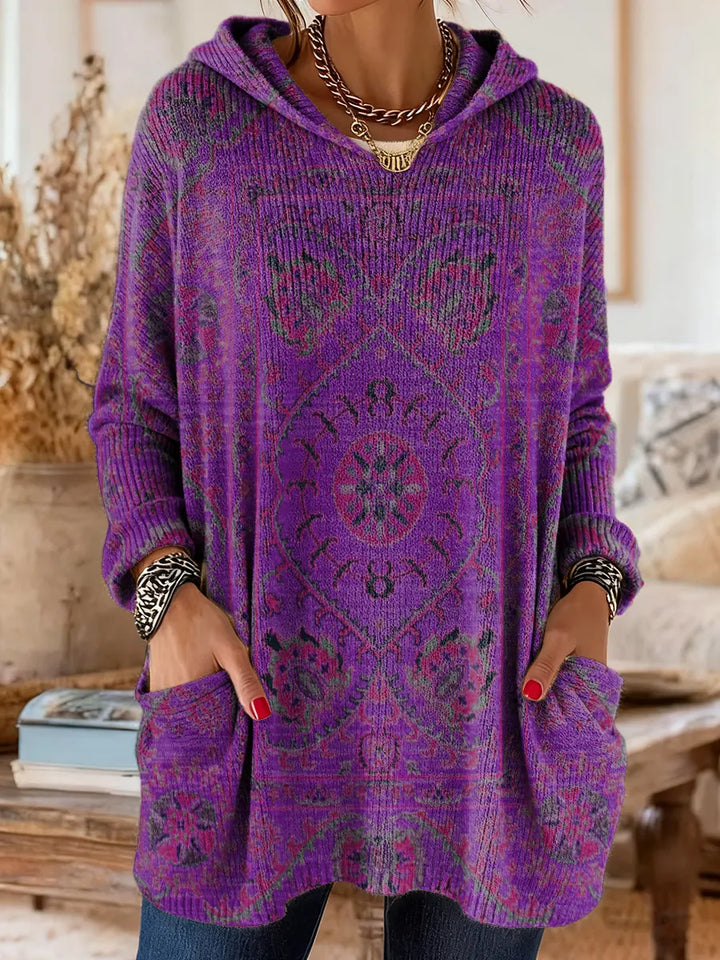 Linda – Retro Hooded Tunic