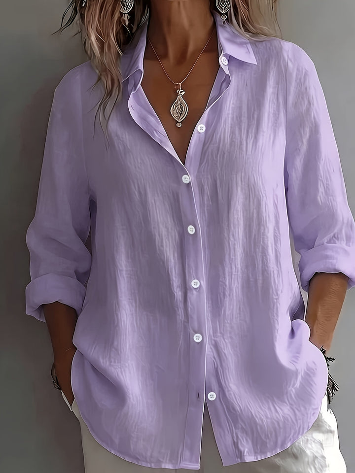 Heather – Women's Elegant Linen Top