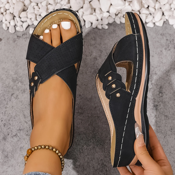 Michelle – Orthopedic Wedge Sandals