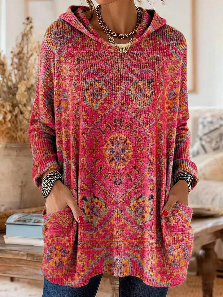 Linda – Retro Hooded Tunic