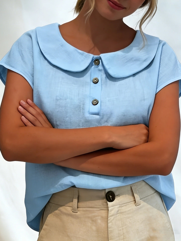 Christine – Lightweight Linen Summer Shirt