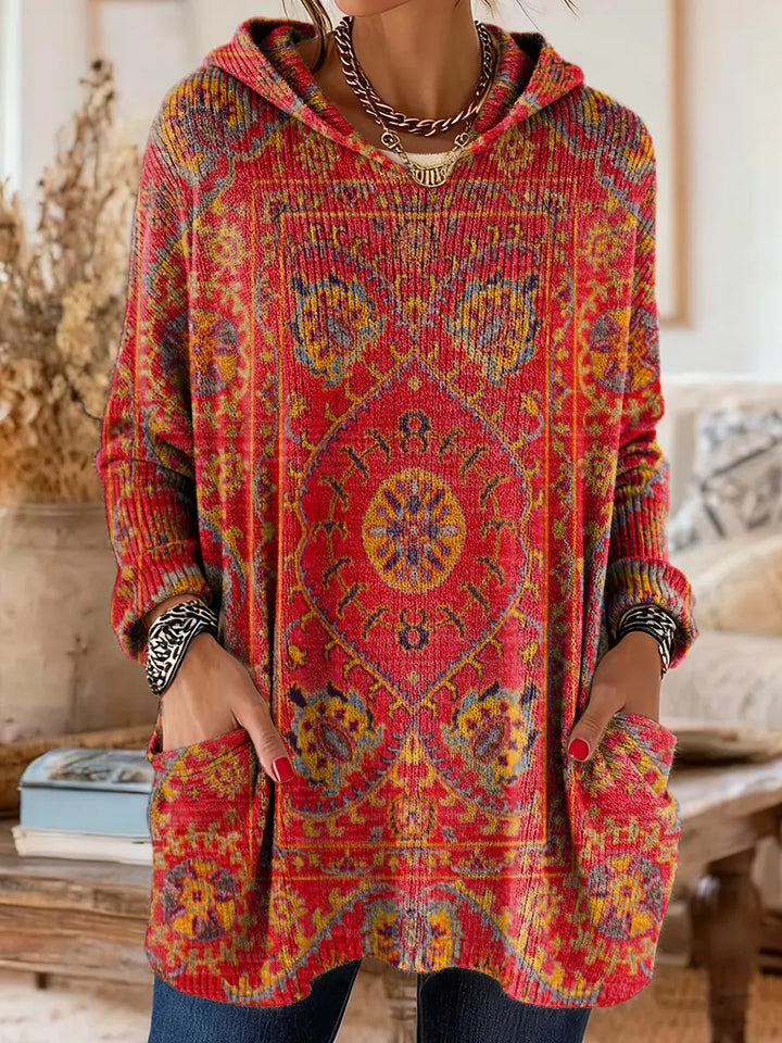 Linda – Retro Hooded Tunic