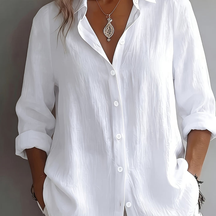 Heather – Women's Elegant Linen Top