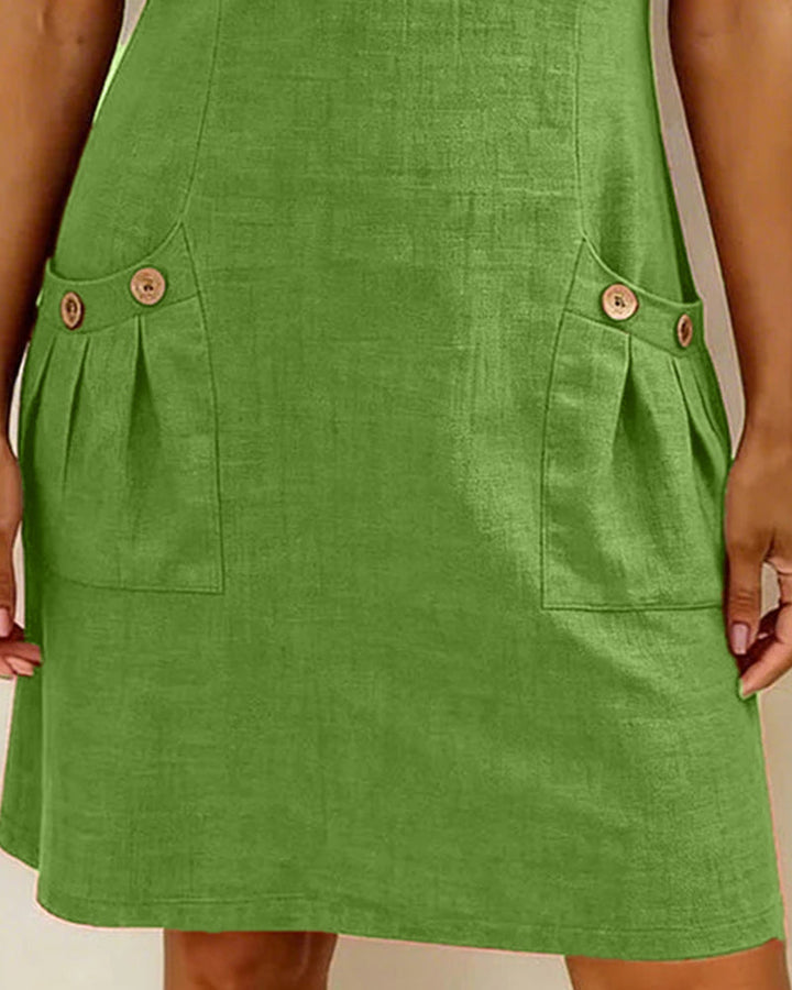 Brenda – Elegant Zip Dress