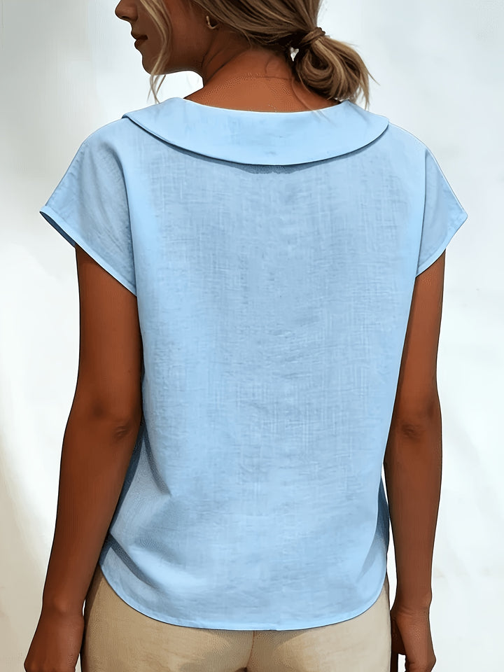 Christine – Lightweight Linen Summer Shirt