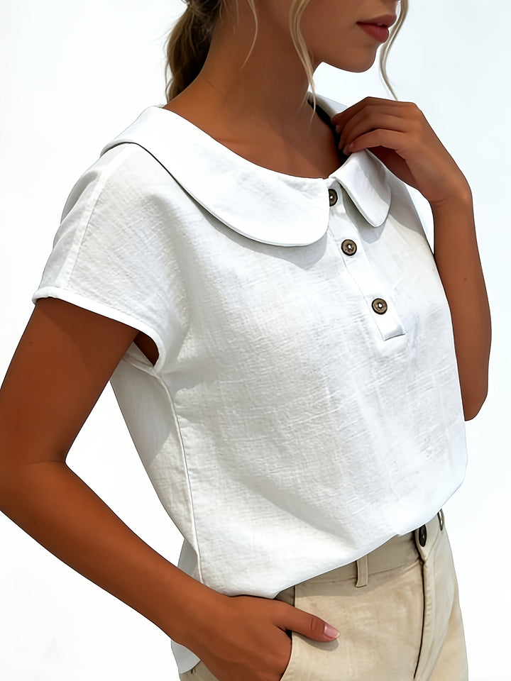 Christine – Lightweight Linen Summer Shirt