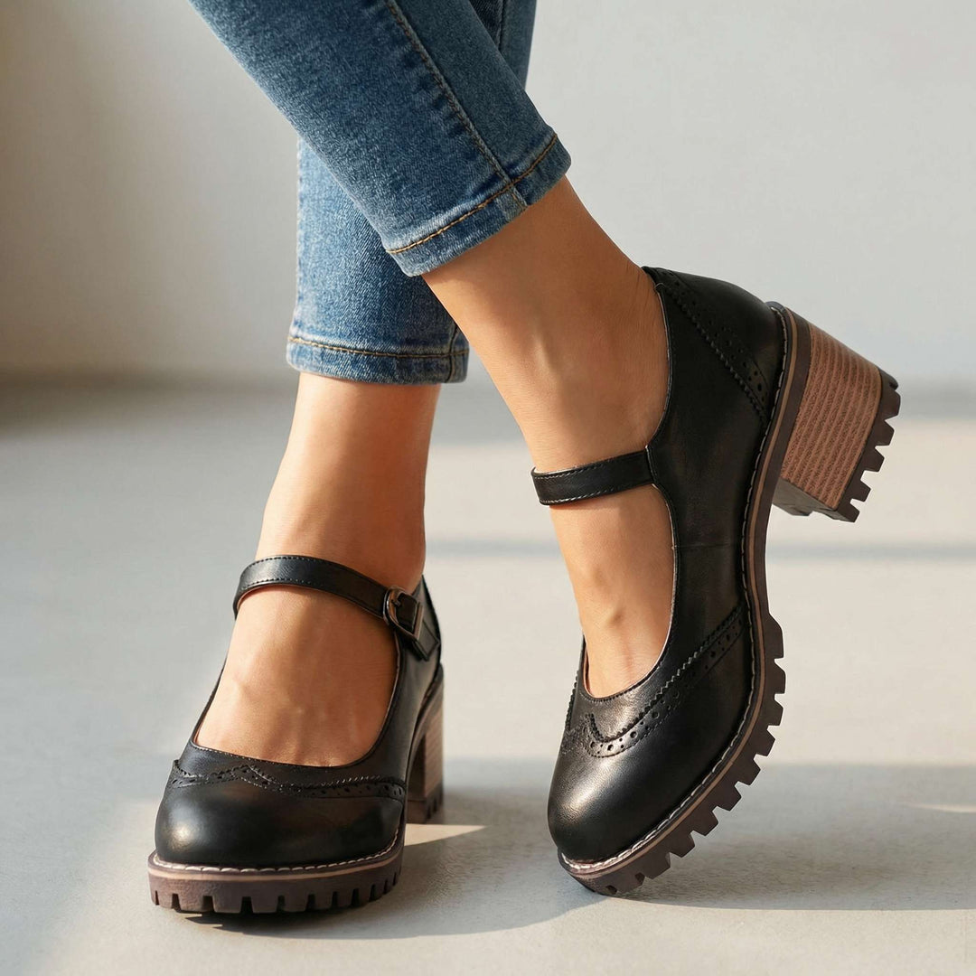 Ashley – T-Strap Mary Jane Heels
