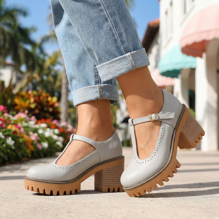 Donna – T-Strap Mary Jane Heels