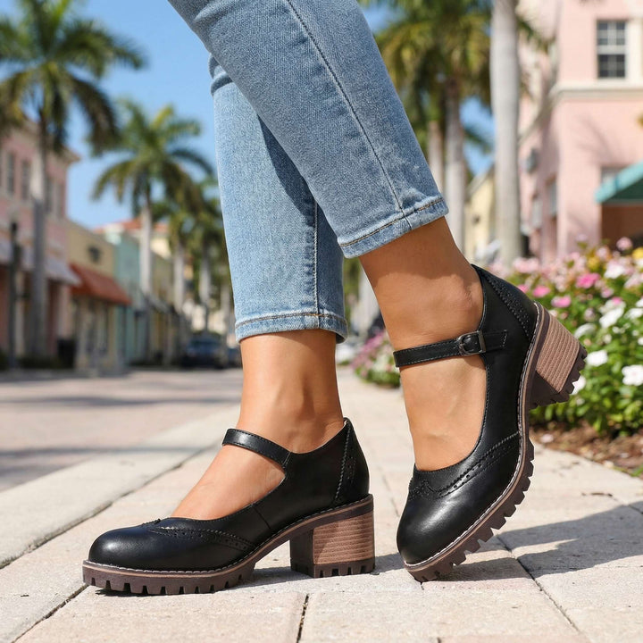Ashley – T-Strap Mary Jane Heels