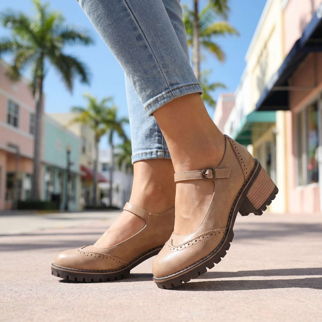 Ashley – T-Strap Mary Jane Heels