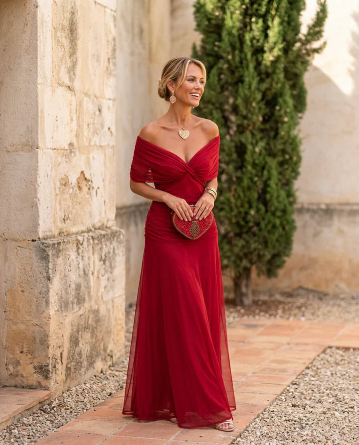 Dorothy – Elegant V-Neck Dress