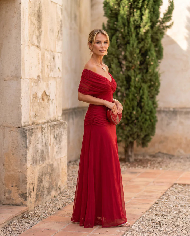 Dorothy – Elegant V-Neck Dress