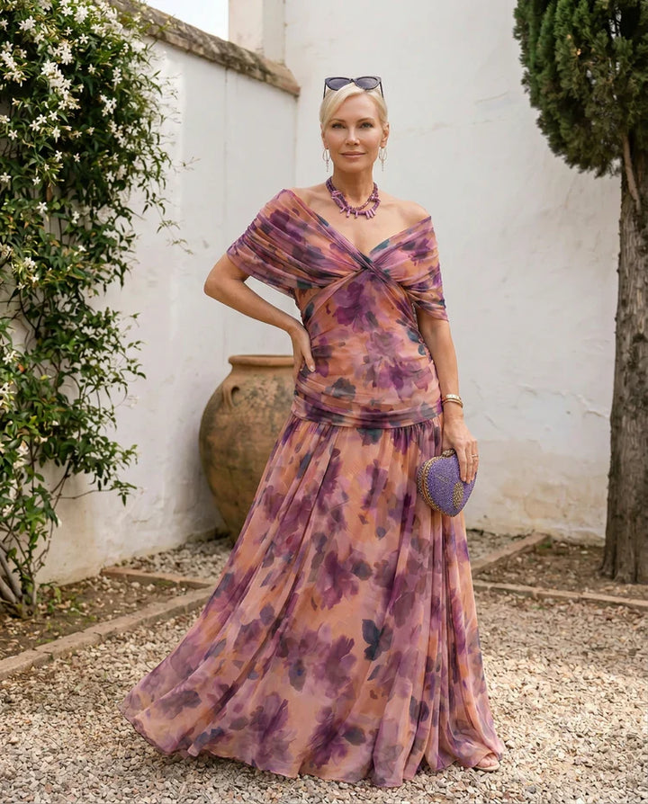 Dorothy – Elegant V-Neck Dress