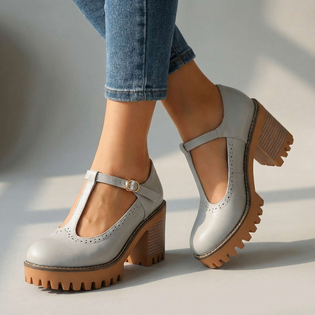 Donna – T-Strap Mary Jane Heels
