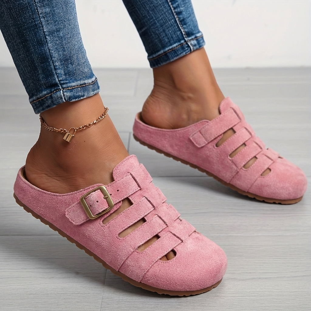 Sharon – Comfort Slip-On Mule Sandals