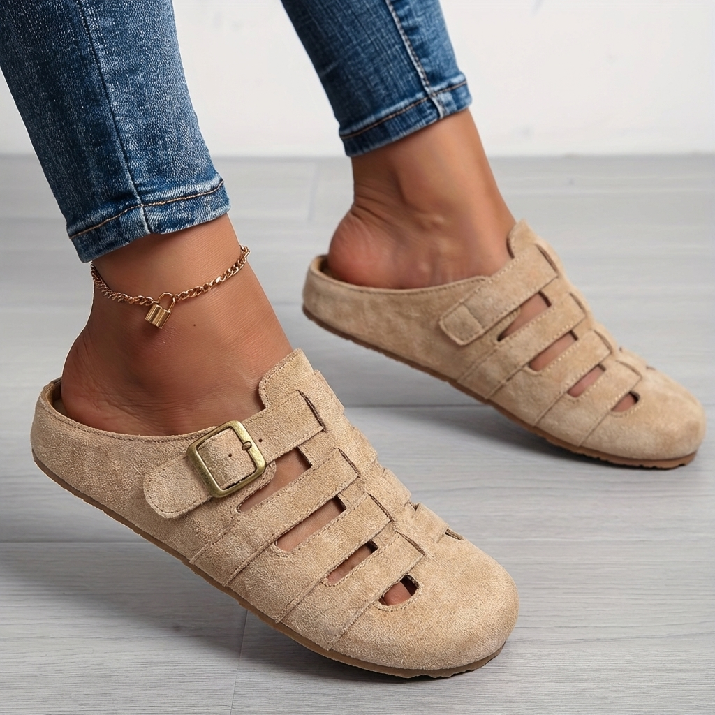 Sharon – Comfort Slip-On Mule Sandals