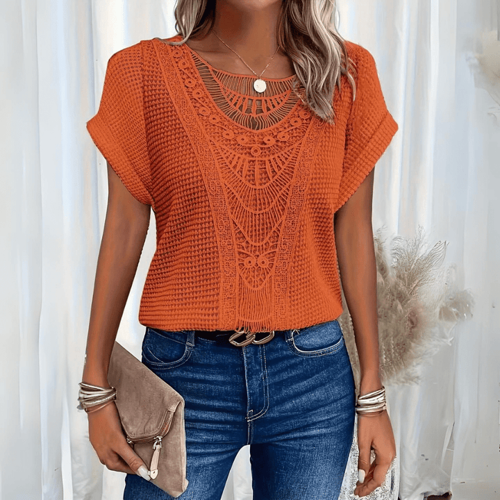 Harper – Bohemian Crocheted Top