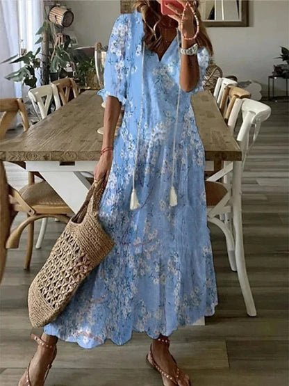 Alexis – Fluid Bohemian Robe